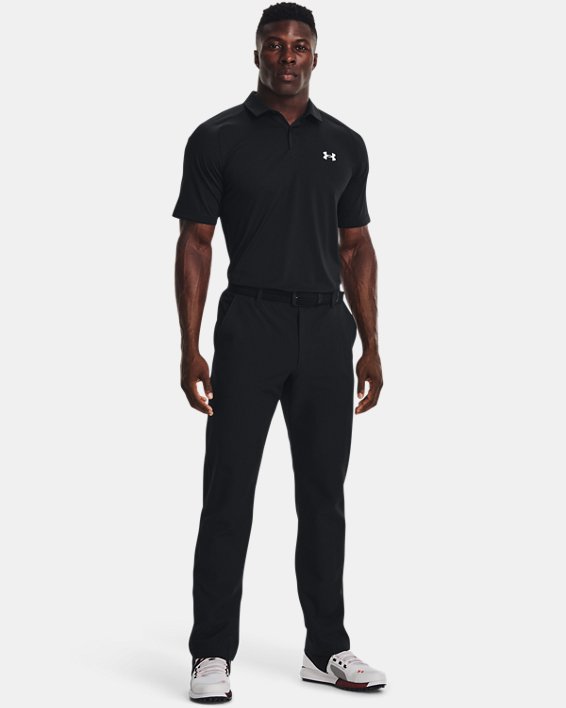 Men's UA Iso-Chill Polo in Black image number 2